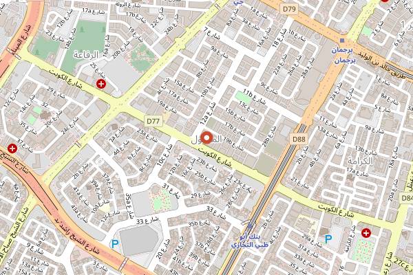Map showing New Sarhad Darbar in Dubai