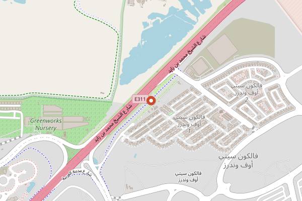Map showing Kuraisha Cuisine in Dubai