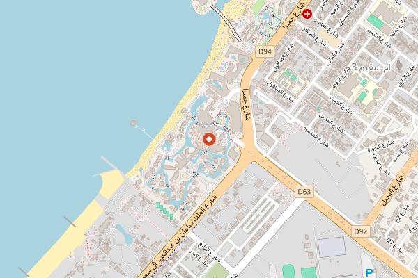 Map showing 19 Sixty-Four by McGettigan's in Dubai
