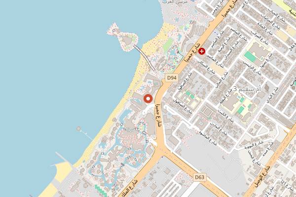 Map showing Il Borro Tuscan Bistro in Dubai