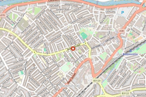 Map showing Kask in Bristol