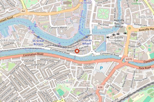 Map showing Little Victories in Bristol