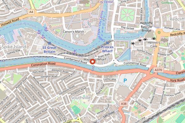 Map showing Mokoko Coffee & Bakery in Bristol