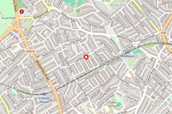 Map showing Little Hollows Pasta in Bristol