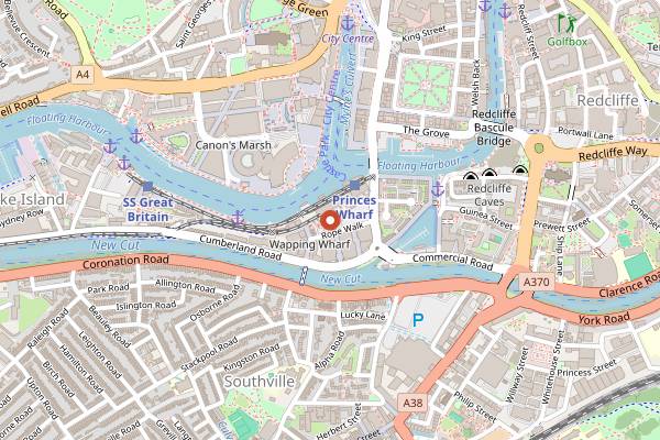 Map showing Herbivore in Bristol