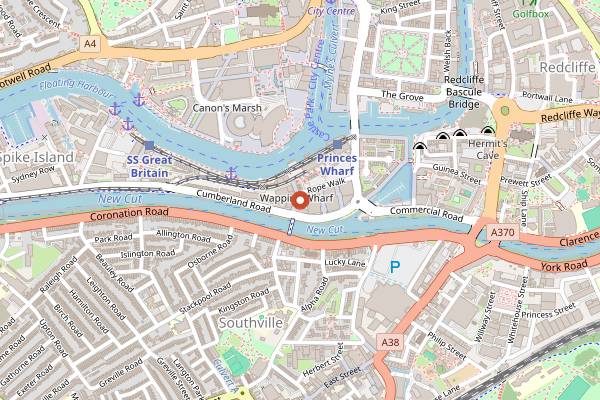 Map showing Little Victories in Bristol