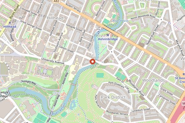 Map showing Offshore in Glasgow