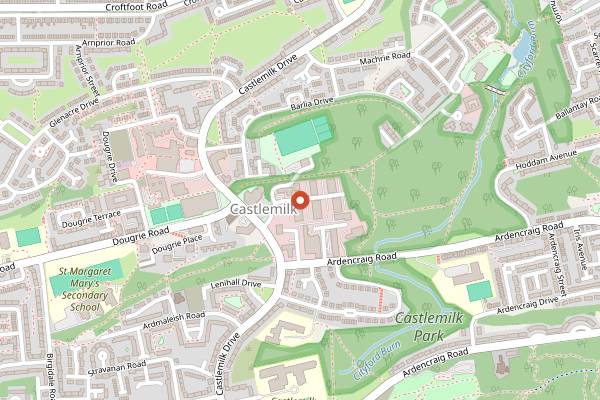 Map showing Ovenbird Coffee Roasters in Glasgow