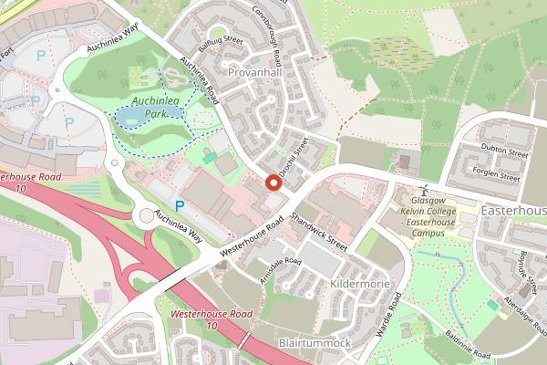 Map showing Glasgow Vegan Festival in Glasgow