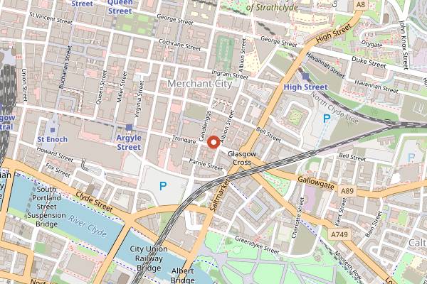 Map showing Boteco do Brasil in Glasgow