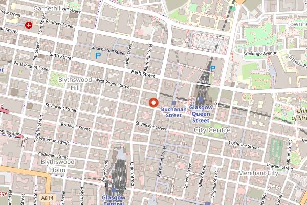 Map showing Dim Sum Restaurant in Glasgow