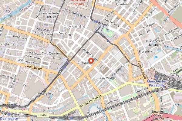 Map showing Mei Dim in Manchester