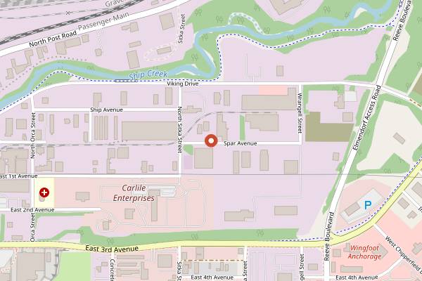 Map showing Broken Tooth Brewing in Anchorage