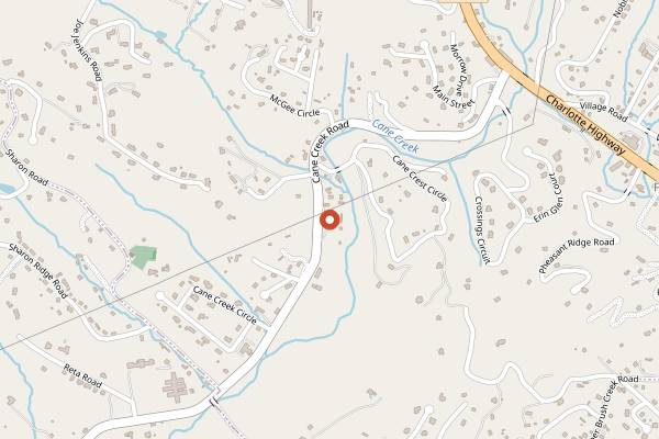 Map showing Turgua Brewing in Asheville