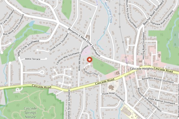 Map showing This Is It Southern Kitchen and BBQ in Atlanta