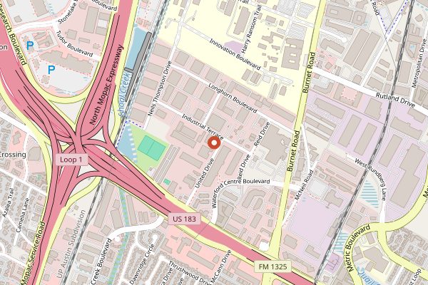 Map showing Austin Beerworks in Austin