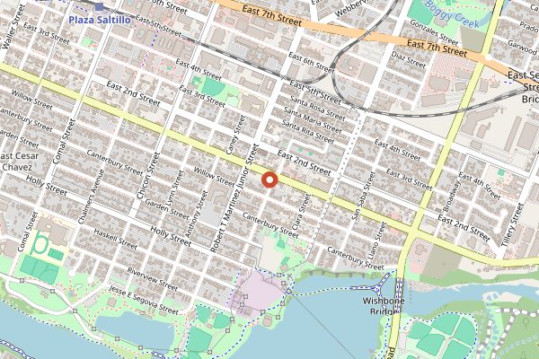 Map showing Bufalina in Austin