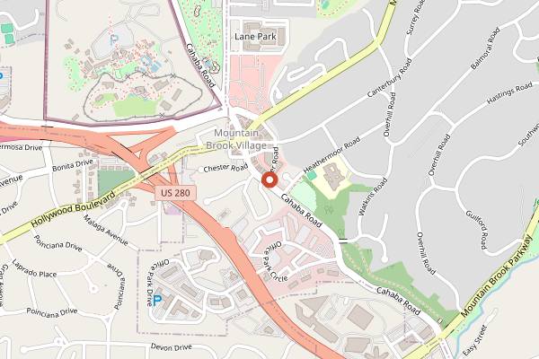 Map showing Brick and Tin in Birmingham