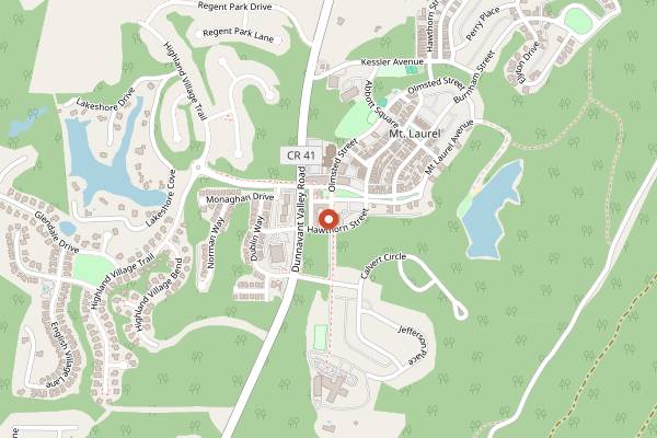 Map showing Mt Laurel Farmers Market in Birmingham