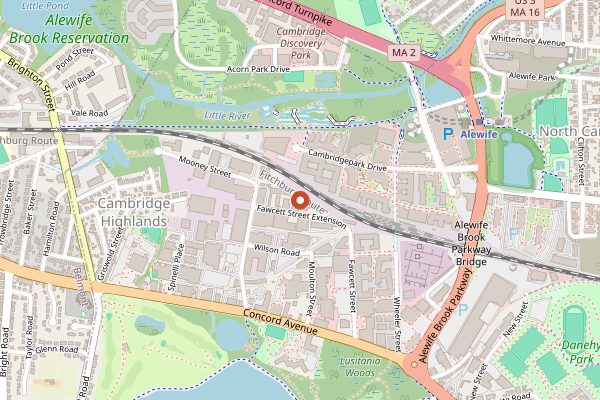 Map showing Iggy's Bread in Boston