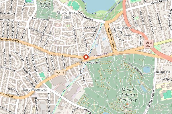 Map showing Sofra Bakery & Cafe in Boston