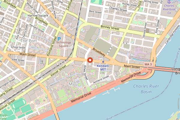 Map showing State Park in Boston