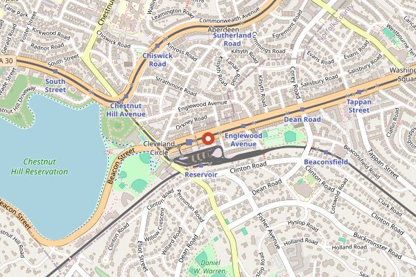 Map showing Bar Vlaha in Boston