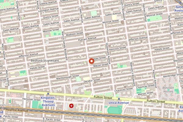 Map showing Bar Lunàtico in Brooklyn