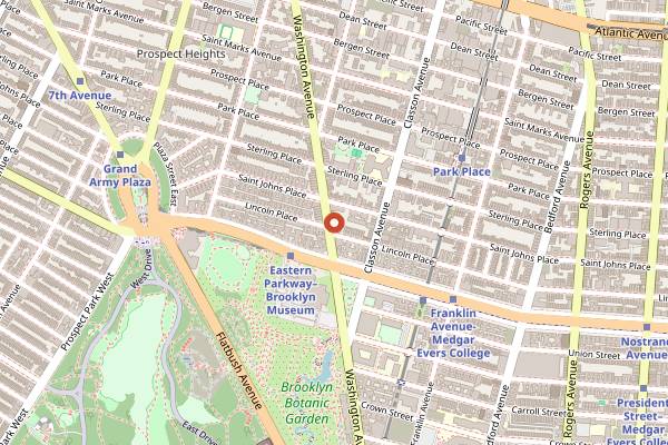 Map showing Cafe Mado in Brooklyn