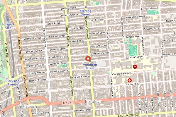 Map showing Sweet Catch in Brooklyn