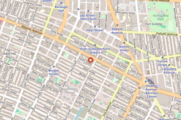Map showing Sea & Soil in Brooklyn