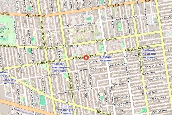 Map showing Choice Brooklyn in Brooklyn