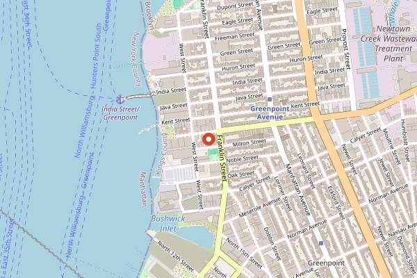 Map showing Di An Di in Brooklyn