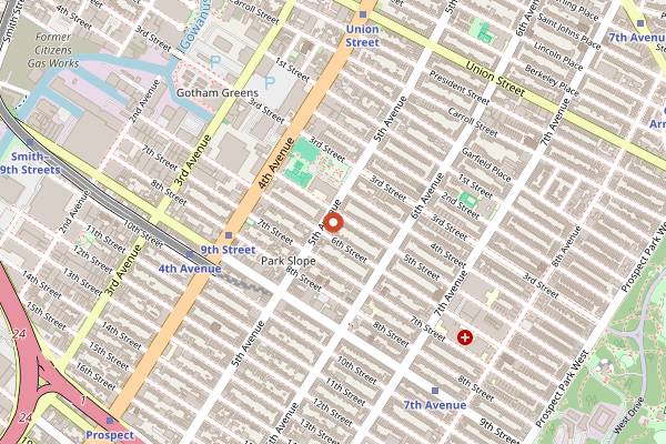 Map showing Masalawala & Sons in Brooklyn