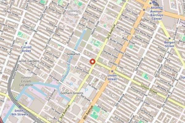 Map showing Sixteen Mill Bakeshop in Brooklyn