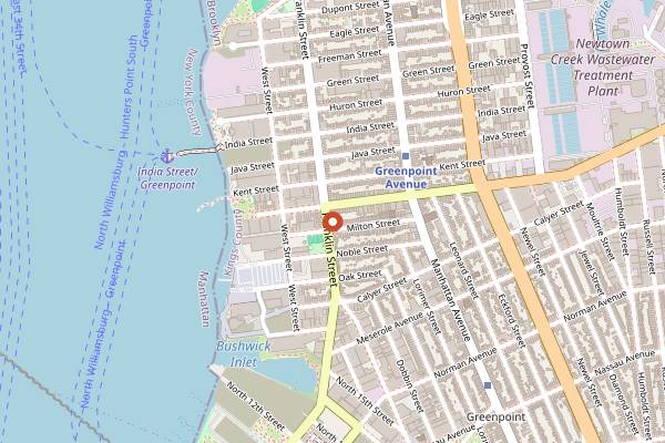 Map showing arthur in Brooklyn