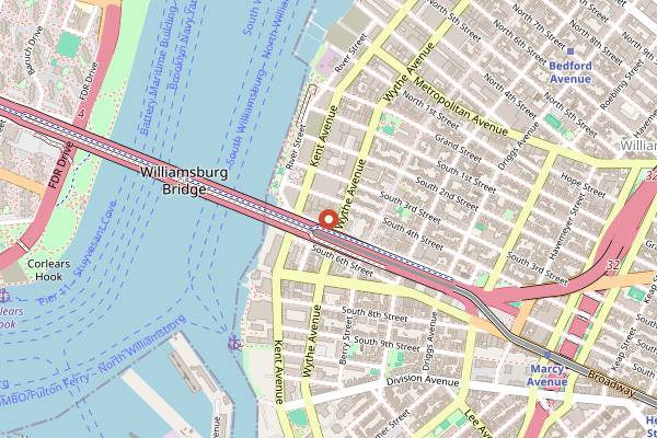 Map showing Aska in Brooklyn