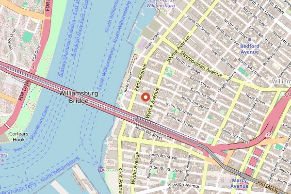 Map showing Shota Omakase in Brooklyn