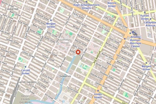 Map showing Public Records in Brooklyn