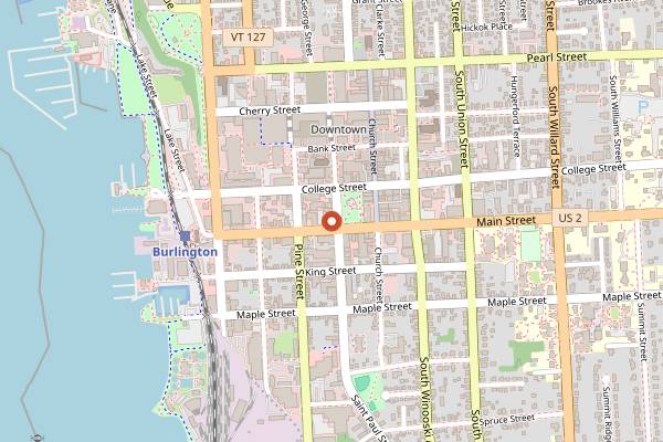 Map showing Drink in Burlington