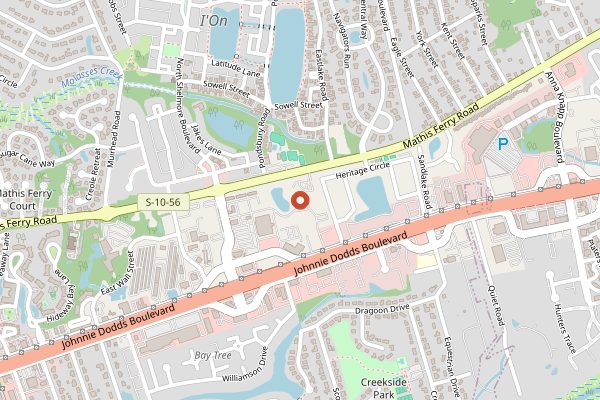 Map showing Westbrook Brewing Co in Charleston