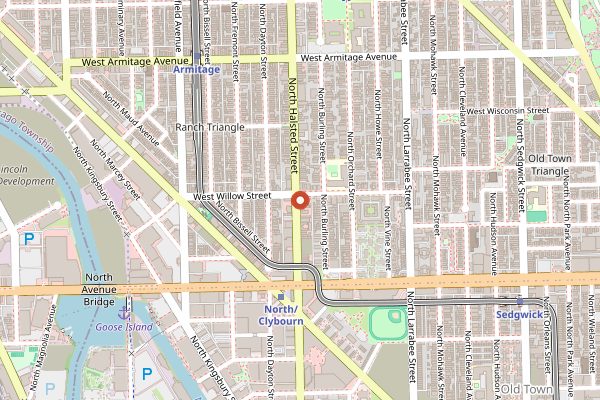 Map showing Boka in Chicago