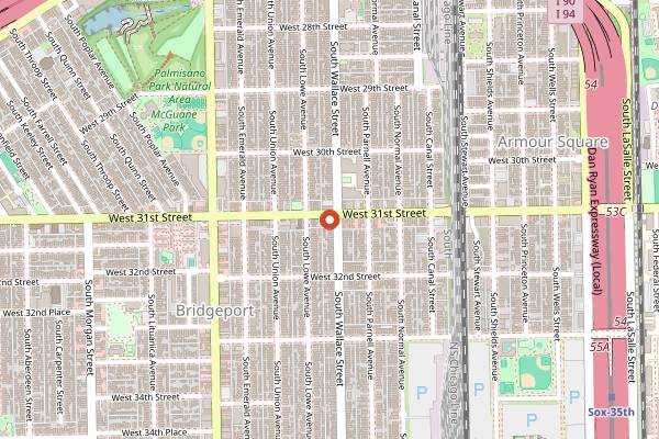 Map showing Han 202 in Chicago