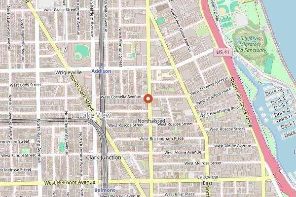 Map showing Hydrate in Chicago