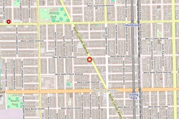 Map showing Apero in Chicago