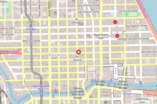 Map showing Pops For Champagne in Chicago
