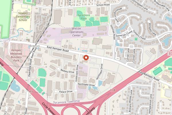 Map showing March First Brewing in Cincinnati