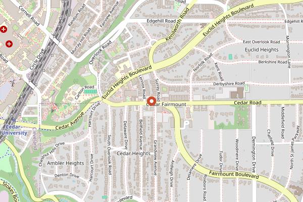 Map showing Vero Pizza Napoletana in Cleveland