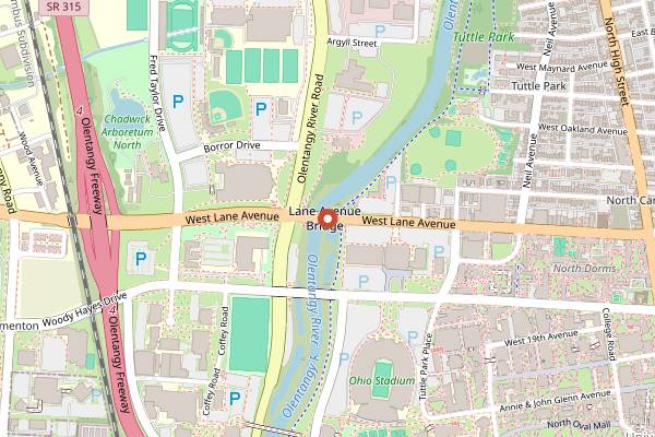Map showing Pho Asian Noodle House Bowl in Columbus
