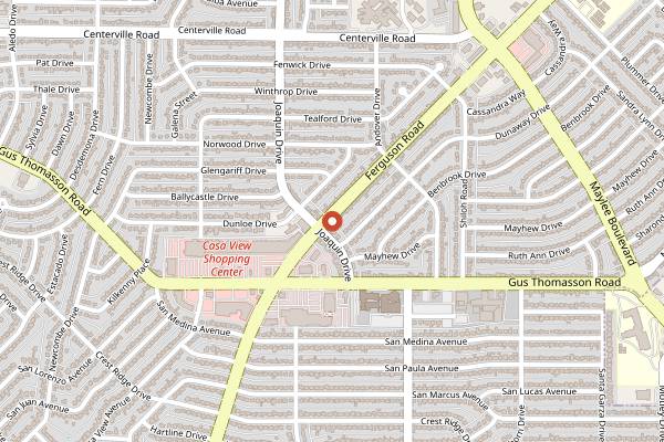 Map showing Lubellas Patisserie in Dallas
